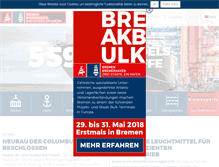 Tablet Screenshot of bremenports.de